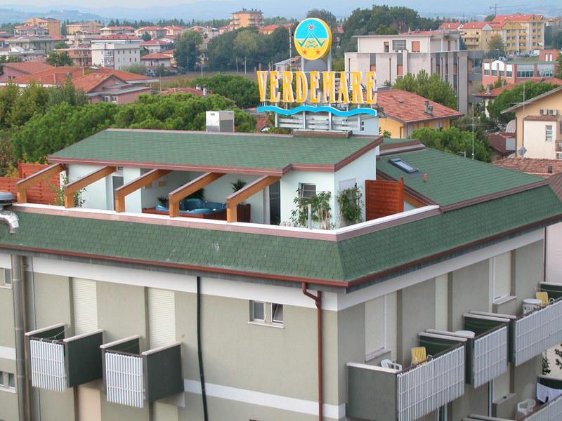 Hotel Verdemare Rimini Eksteriør billede